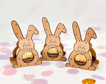 Ostern Vorlage | Osterhase Verpackung DIY | Schoko Geschenk | D29