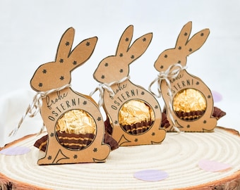 Osterhase Verpackung DIY | Ostern Vorlage | Schoko Geschenk | D34