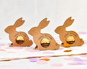 Osterhase Verpackung DIY | Ostern Vorlage | Schoko Geschenk | D28