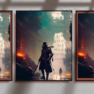 STEAMPUNK Special Design Digital WallArt