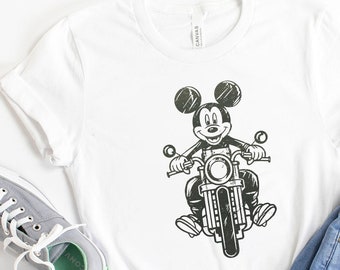 Motorcycle Shirt Cool Motorcycle Tshirt Mickey Mouse Shirt Bike Humor Route 66 TShirt Funny Cute Mickey Mouse Shirt Trending Now 2024 SVG