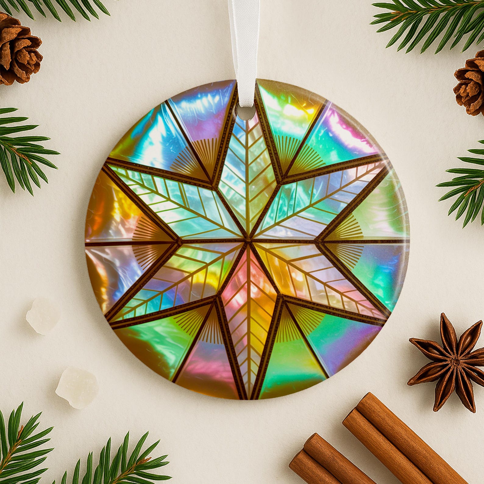 Filipino Parol Ornament Capiz Style Star Christmas Decor Gift for Pinoy ...