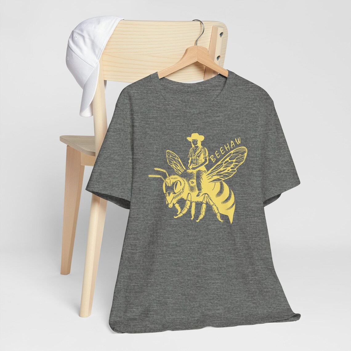 Beekeeper Shirt Honey Bees Cowboy Like Me Shirt Apiculture Retro Tshirt ...