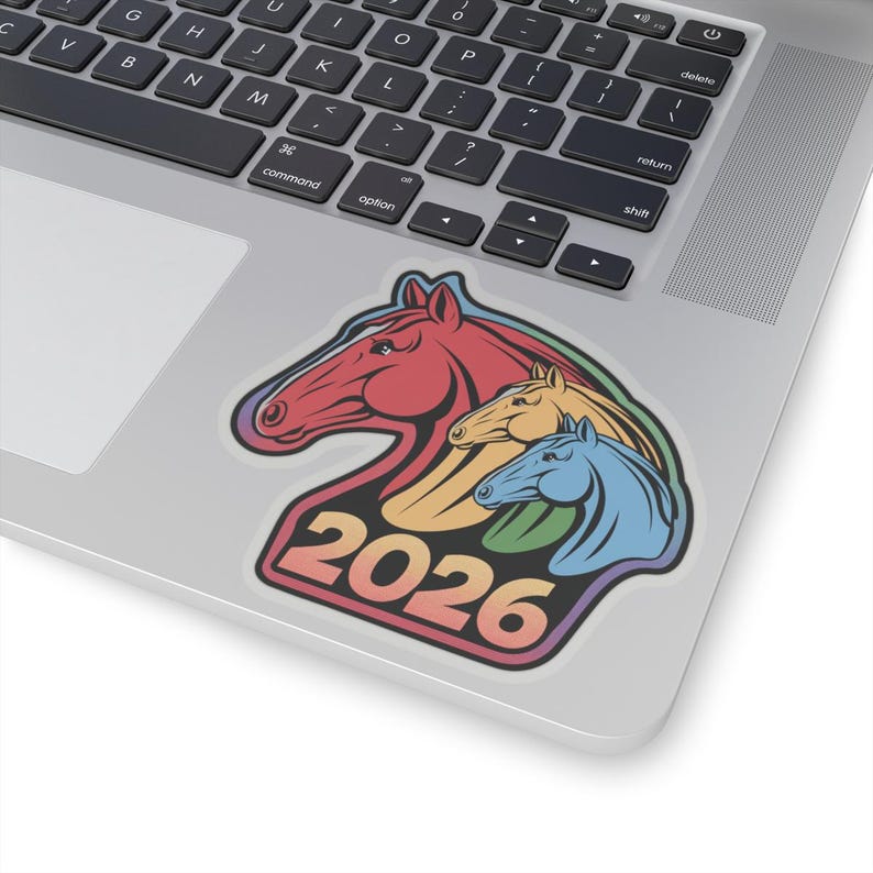Year of the Horse 2026 Sticker Gift for Chinese Zodiac Collector ...