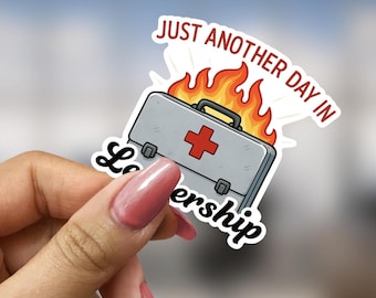 HR Survival Kit Sticker Funny Gift for Administrative Assistant Boss Leader Office Team Appreciation Present for Supervisor Manager