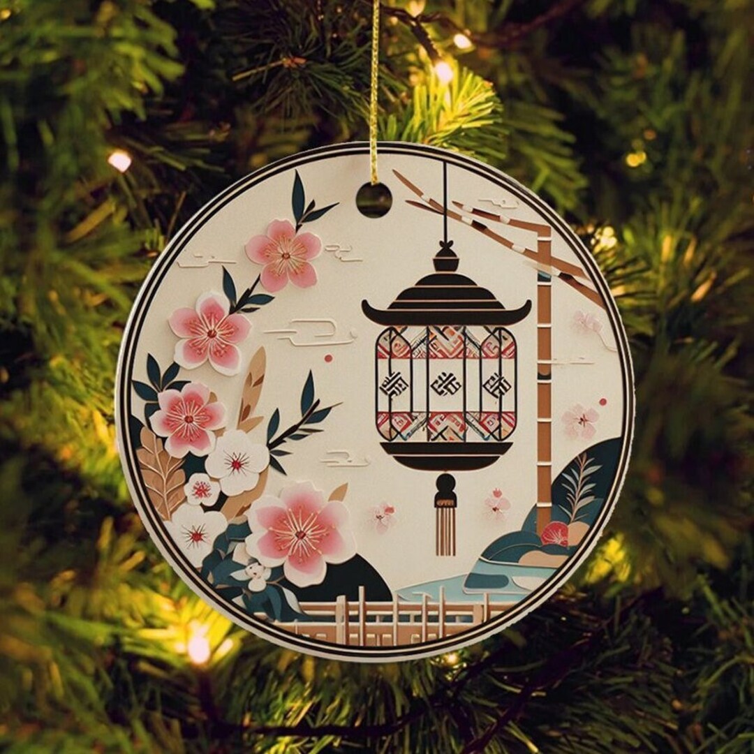 Asian Christmas Ornaments 