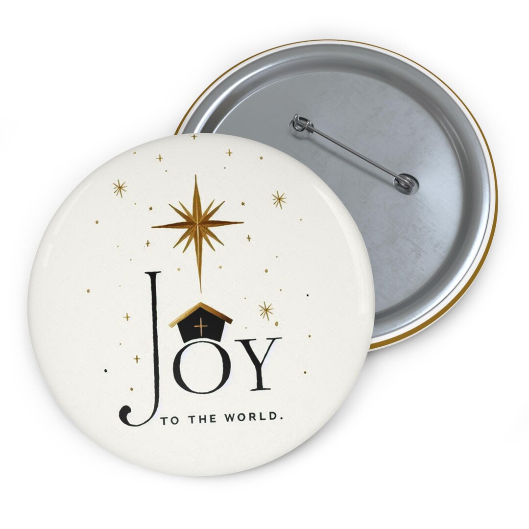 Not Religious Pin Christian Faith Pinback Button Set Inspirational Pin Nature-inspired ...