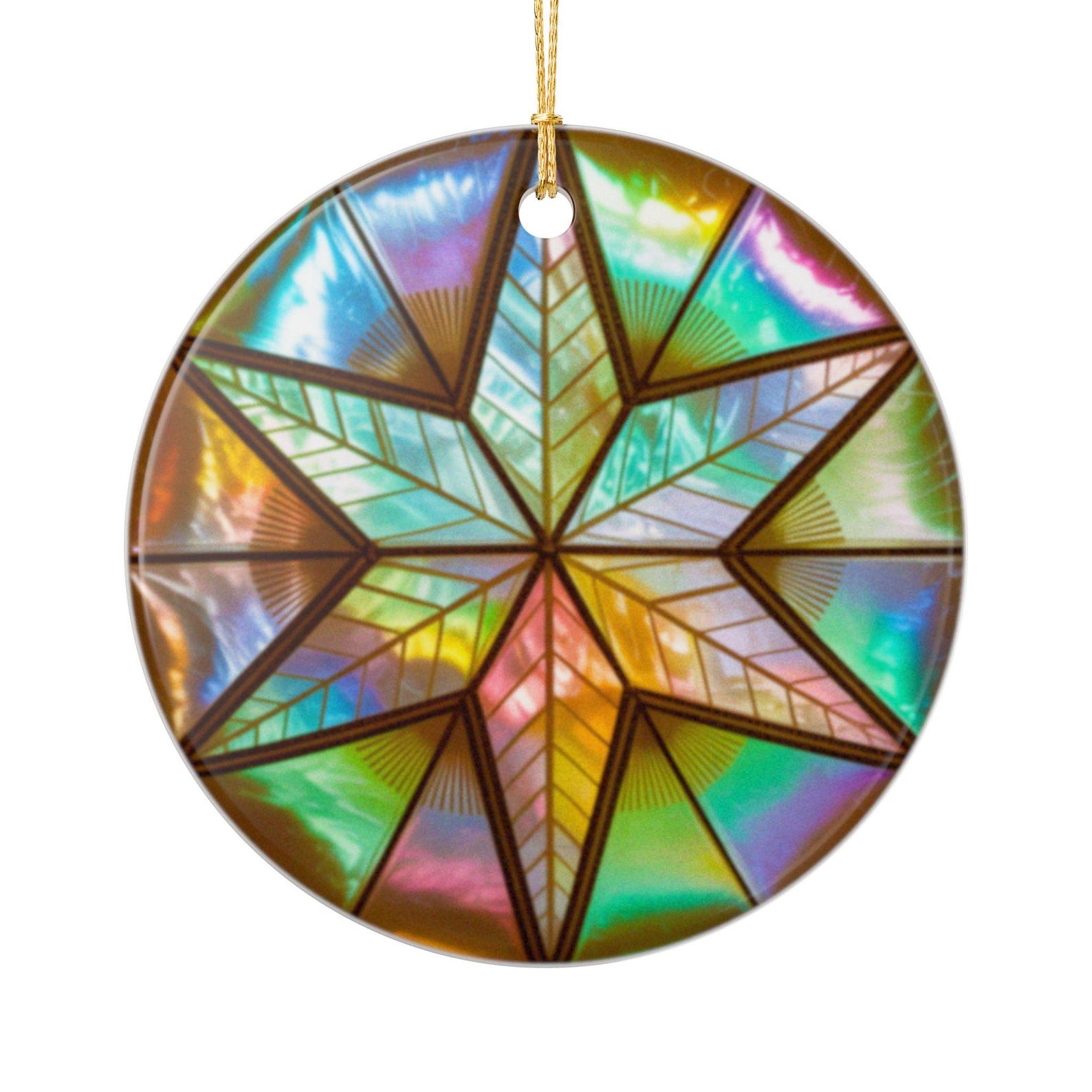 Filipino Parol Ornament Capiz Style Star Christmas Decor Gift for Pinoy ...