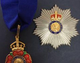 Riddarekommendör - INDISKA RIKSORDEN - Brittiska Indien