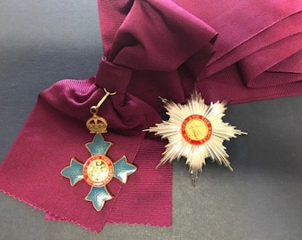 Komplett set - Riddare Storkorset - Brittiska rikesorden - Före 1937 - Storbritannien