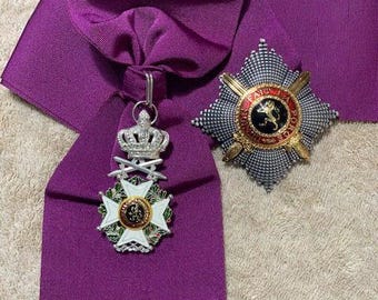 ベルギー - レオポルド2世勲章 - Etsy 日本