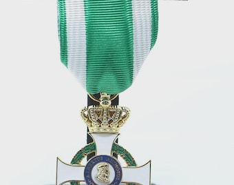 Medalla de Caballero de 1.ª Clase - Real ORDEN DE ALBRECHT - Ducado de Sajonia
