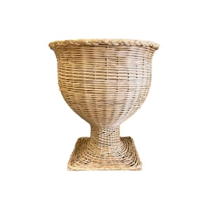 Wicker Urn 17"