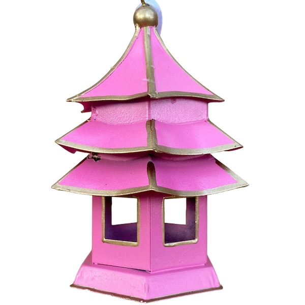 Pagoda Ornament - Hand Painted