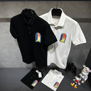 Louis Vuitton LV Rainbow Collar Half Zip Polo