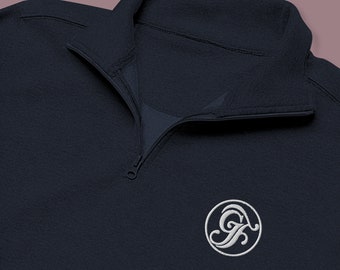 Sudadera polar con cremallera de un cuarto bordada del Grand Floridian Resort & Spa / Sudadera Disney