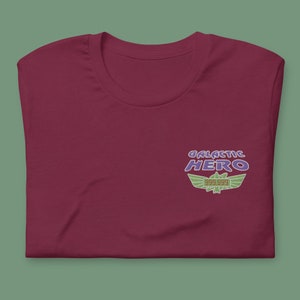 Galactic Hero 999,999 Embroidered Shirt | Buzz Lightyear Space Ranger Spin | Subtle Disney Apparel