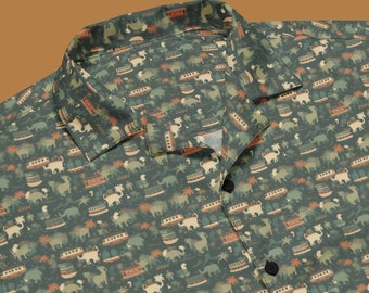 The Jungle Cruise Printed Camp Shirt | Unisex Button Down | Subtle Disney