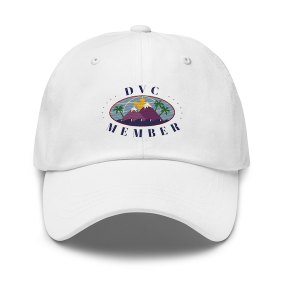 Disney Vacation Club White Logo Baseball Hats s-l400.jpg main image 4