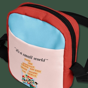 It&#39;s A Small World Color Block Utility Crossbody Bag | Subtle Disney