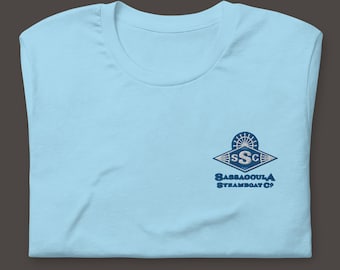 Sassagoula Steamboat Company Embroidered Shirt | Port Orleans Resort Tee | Subtle Disney Apparel