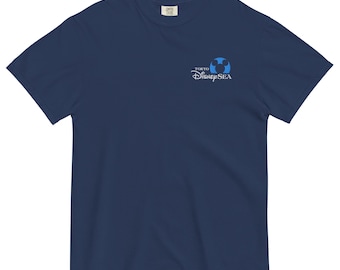 Tokyo DisneySea Embroidered Comfort Colors Tee | Tokyo Disneyland Resort Shirt