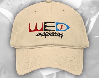 Vintage Walt Disney Imagineeringland Cap Vintage Walt Disney Imagineeringland Baseball Cap Snapback  main image 4