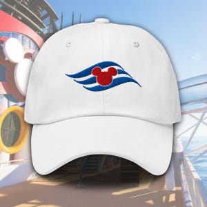 Disney Cruise Line Embroidered Dad Hat | Subtle Disney Adult Cruise Cap | Minimalist DCL Hat | Disney Cruise Apparel