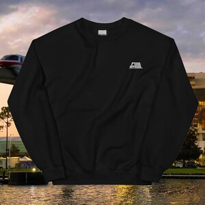 Contemporary Resort Embroidered Crew Sweatshirt | Disney Vacation Club | Subtle Disney Apparel | Monorail