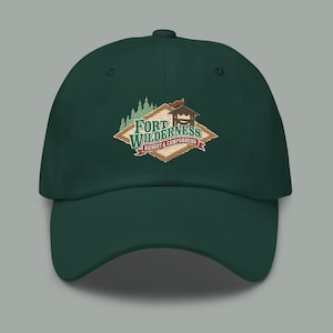 brodée Fort Wilderness Resort & Campground | Casquette de baseball Fort Wilderness | Vêtements Disney subtils