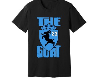 The Goat Jordan UNC 5 Matching T-shirt Unisex Tee