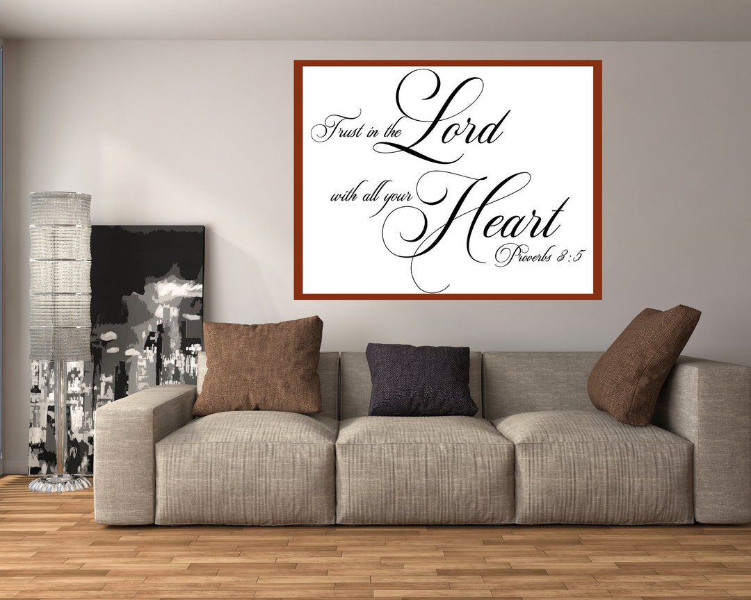 Scripture and Christian Phrases Wall Art - Inspiring and Uplifting ...