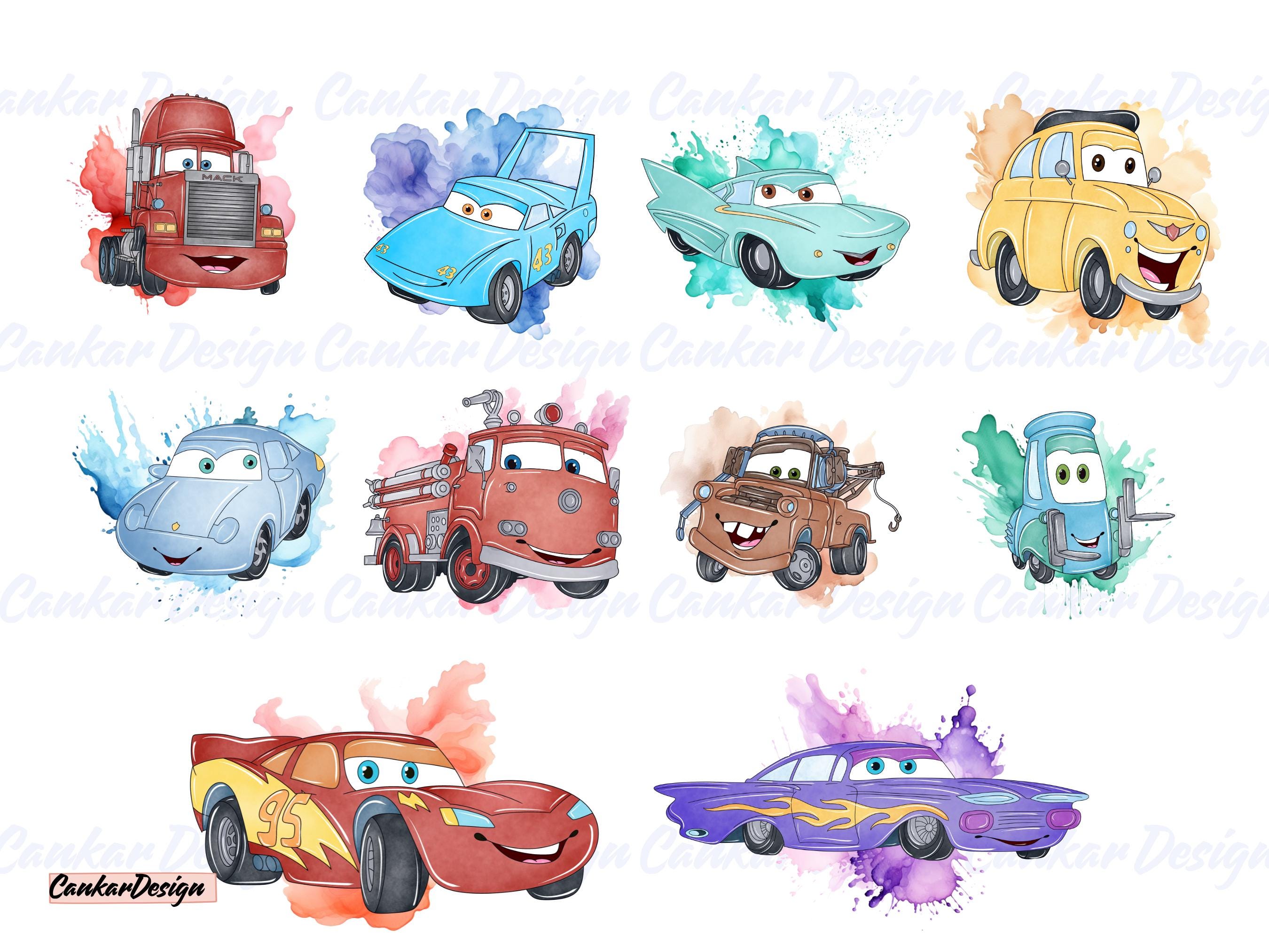 Pixar Cars Characters Png 735x506