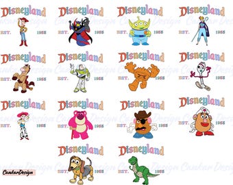Toy Story Characters Png Bundle, Toy Story Png, Toy Story Family Png, Family Trip Png, Toy Story Clipart, Instant Download