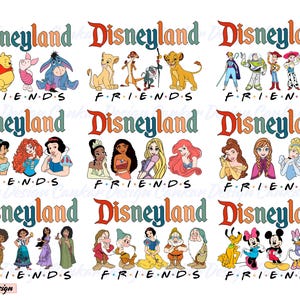 Bundle Friends Png, Bundle Family Trip Png, Magical Kingdom Png, Princess Png, Toy Story Png, Mouse and Frieends Png, Instant Download
