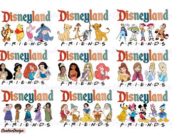 Bundle Friends Png, Bundle Family Trip Png, Magical Kingdom Png, Princess Png, Toy Story Png, Mouse and Frieends Png, Instant Download