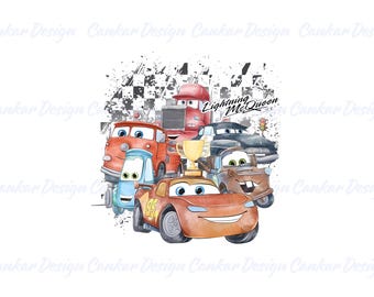 Watercolor Race Car Digital PNG, Sublimation Clipart, Transparent Background, Instant Download Design