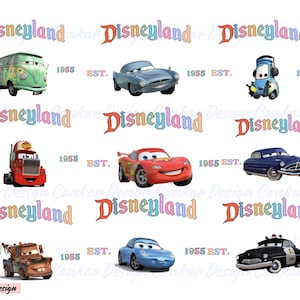 Cars Characters Png Bundle, Cars Png, Cars Clipart, Cars Sublimation,  Lightning Mcqueen Png, Family Trip Png, Vacay Mode Png