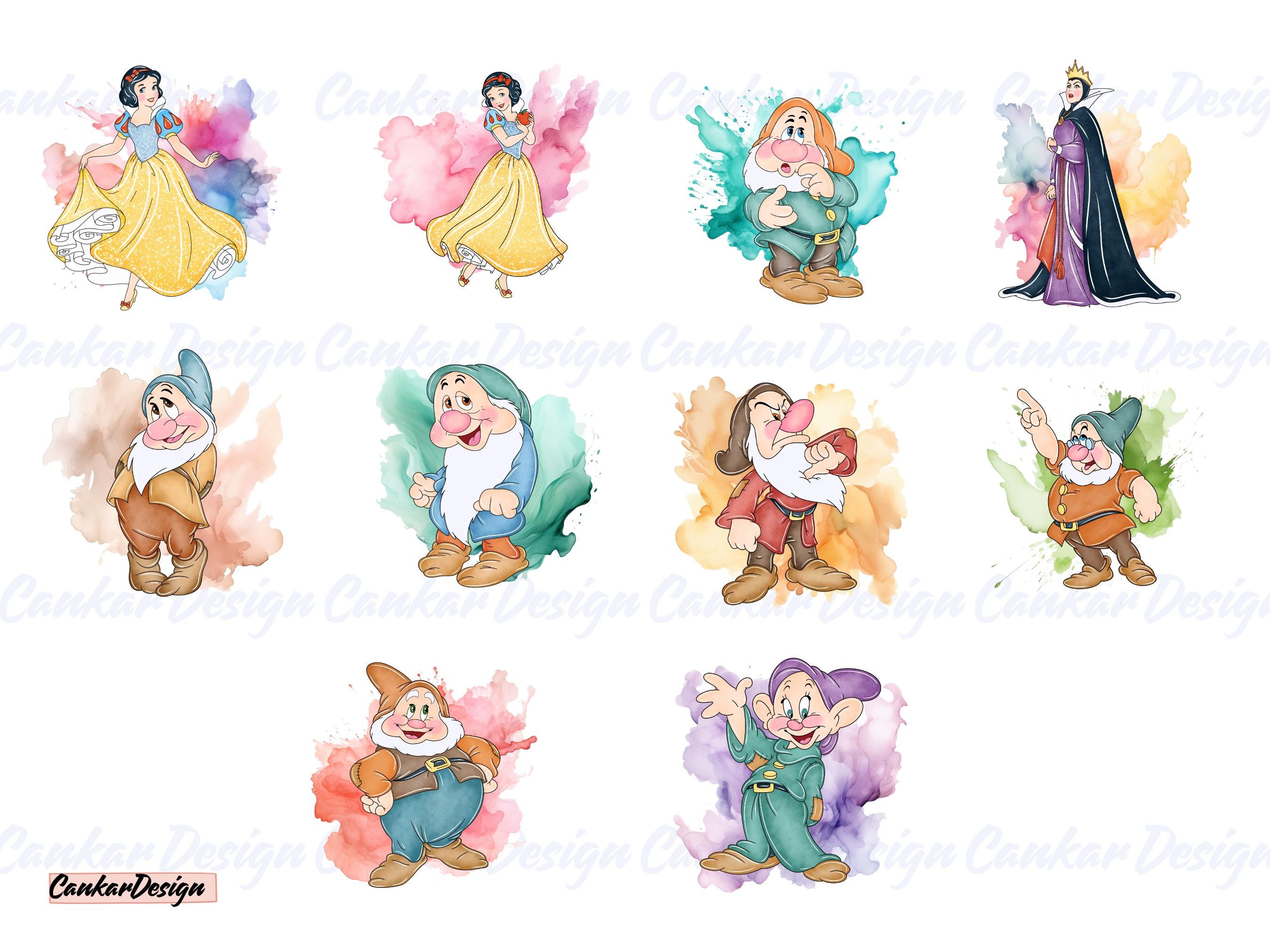 Pintura blancanieves - Etsy México, image size:2700x2025