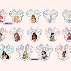 Bundle Princess Png, Princess Ear Bundle Png, Princess Png, Family Vacation Png, Cut File For Cricut, Watercolor Castle Png