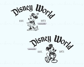 Mouse and Friends Svg Bundle, Printable Svg For Cricut File, Family Trip Svg, Magical Kingdom Svg, Vacay Mode Png, Png, Eps, Dxf,