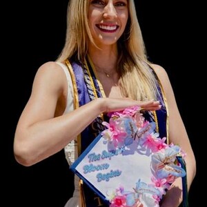 Graduation day cap topper