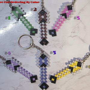 Minecraft-Inspired Pixel Shovel Keychain Set – Gamer-Inspired Accessories | Perfect for Backpacks, Gifts & More!