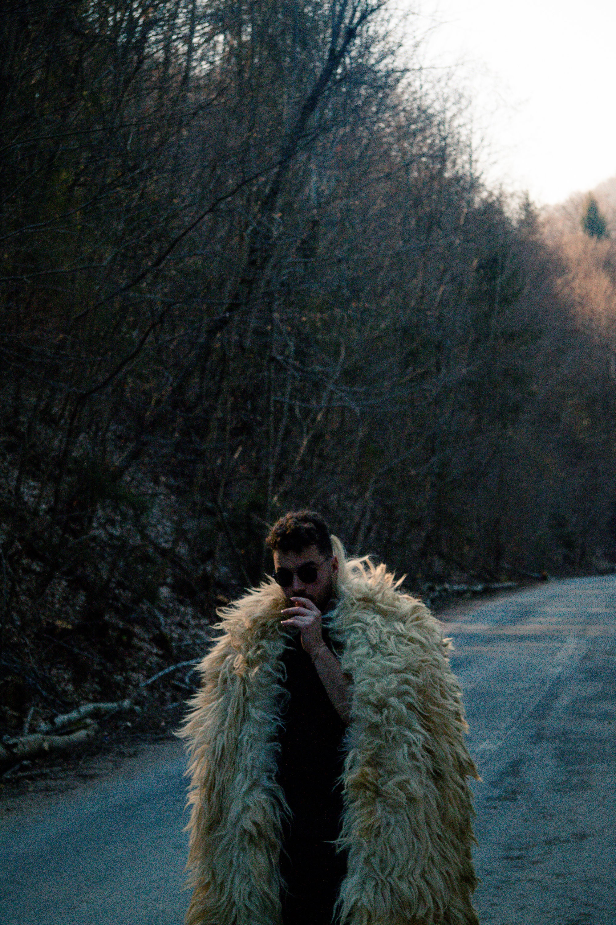 Handmade Sheep Fur Coat: Romanian Luxury Vintage Jacket, Men's