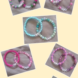 First Day of School Bracelets, First Day of School Gift, Back to School Bracelets, Mommy and Me Bracelets, Family Bracelets, Grade Bracelets