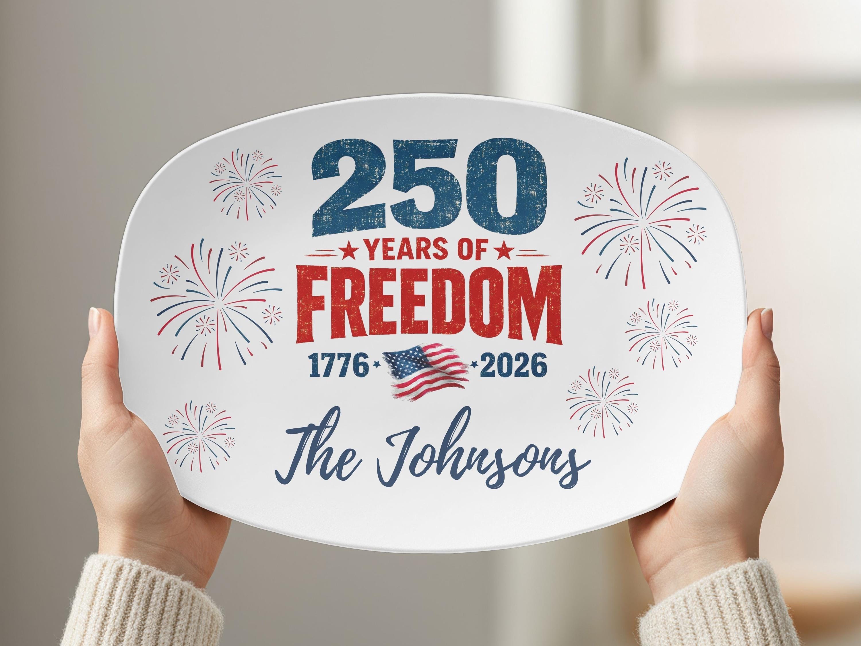 250 the American Commemorative Plate - Etsy