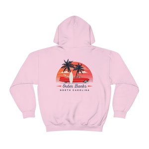 Retro Outer Banks, North Carolina Hoodie - Gilden image 7