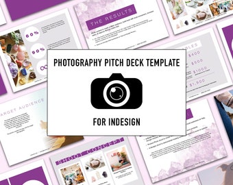 Flora Premium Pitch Deck & Proposal Template for Indesign and Canva ...