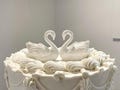 Swan Wedding Cake Topper Set | Place Card Holders | Elegant Wedding Decor