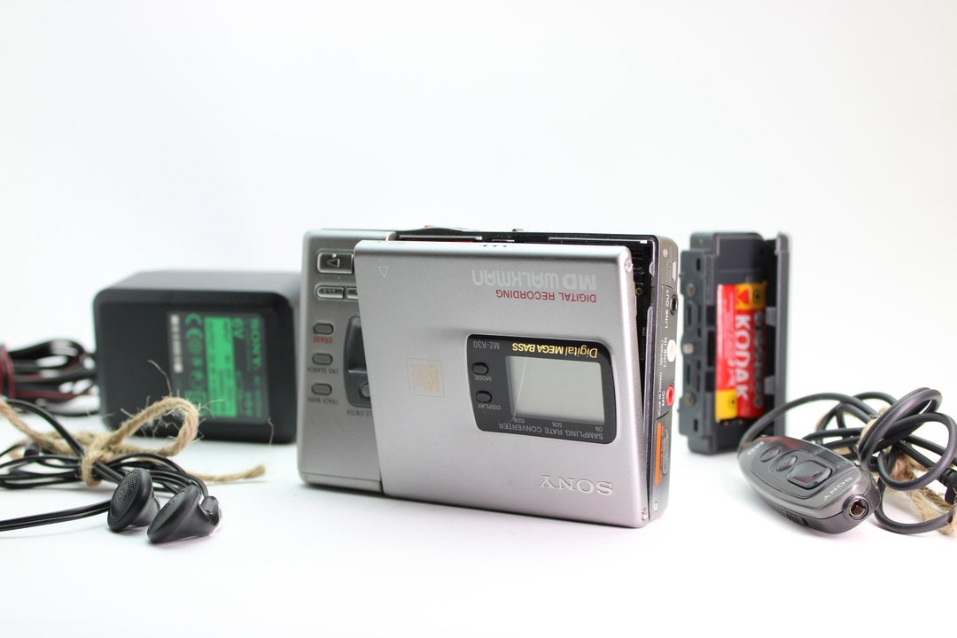 Sony MD Walkman MZR30 Digital Minidisc Recorder Etsy